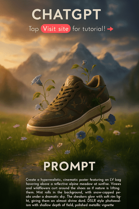 20251014 2141 Alpine Meadow Sneakers remix 01k7hsf6wff9wvx21r2k23faqc transformed